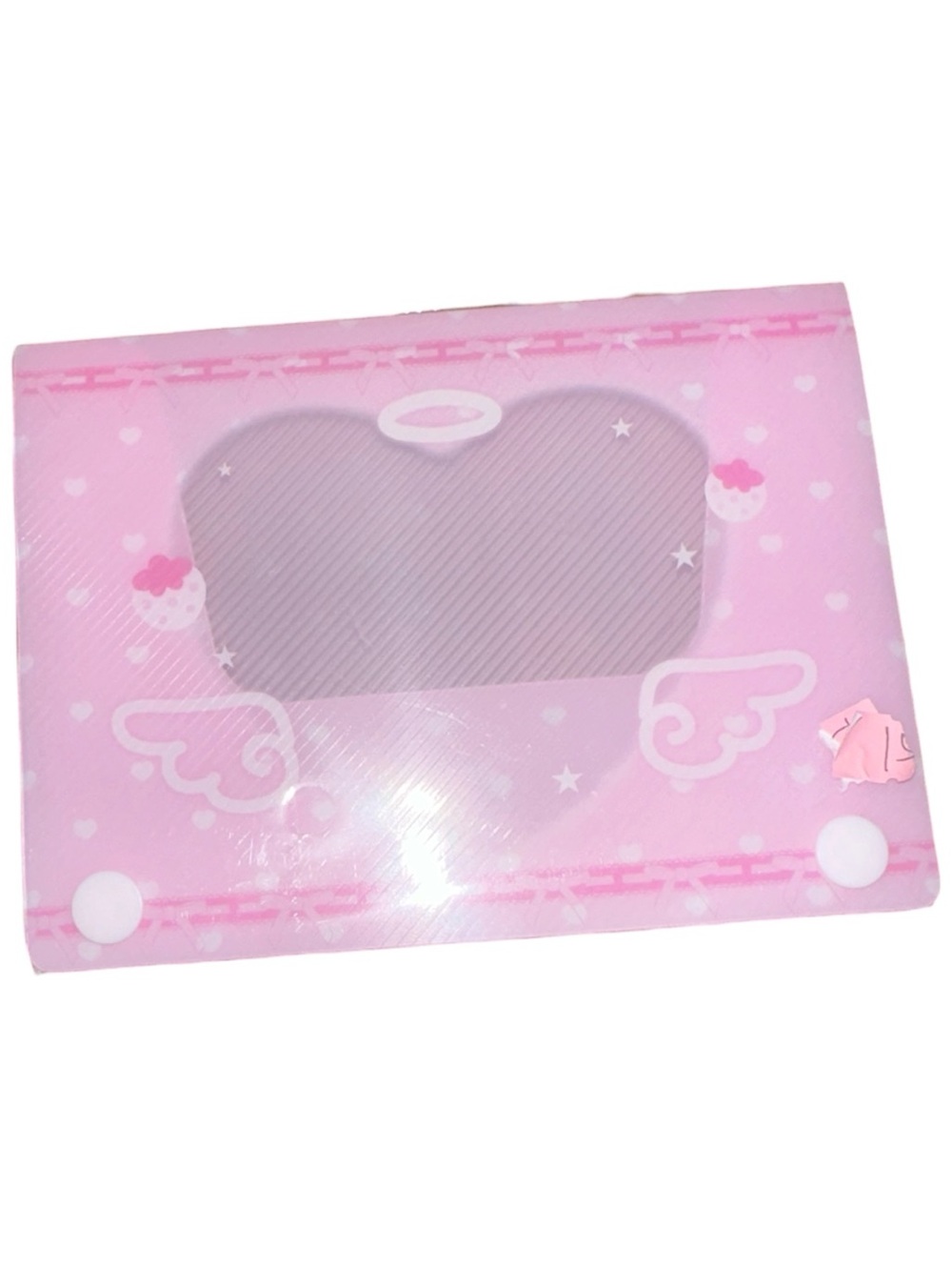 Pink Heart Window Organizer